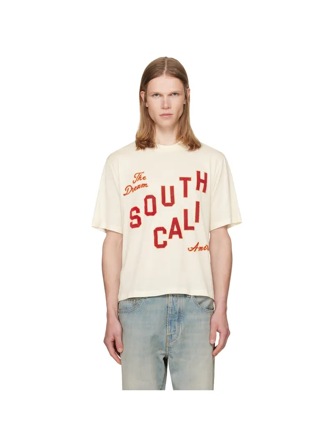 AMIRI AMIRI 'South Cali' クロップド Tシャツの商品画像